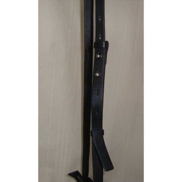 Lucky Brand Anae Black Woven Denim Crossbody Bag with Leather Strap & Charm - Picture 7 of 9